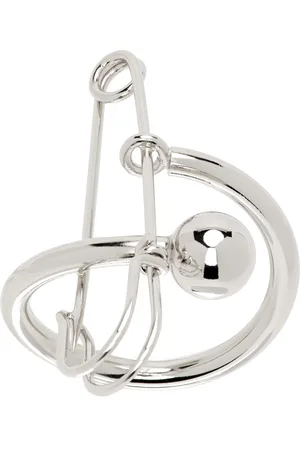 Justine Clenquet Silver Lindsay Ring