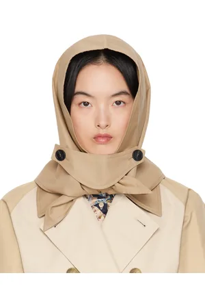 Max Mara Beige Spiga Hood