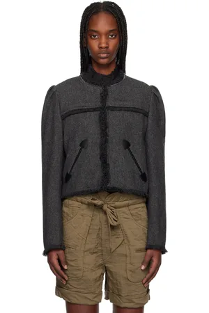 Isabel Marant Gray Delphina Jacket