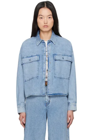 Max Mara Blue Zemira Denim Shirt