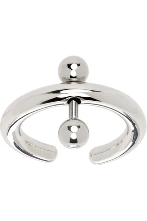 Justine Clenquet Silver Azel Ring