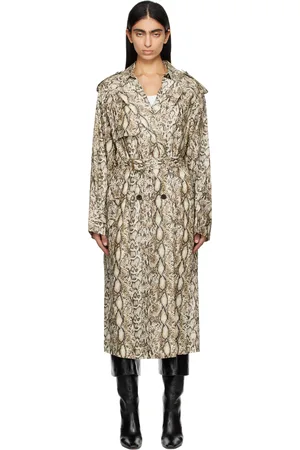 Isabel Marant Beige Freanne Trench Coat