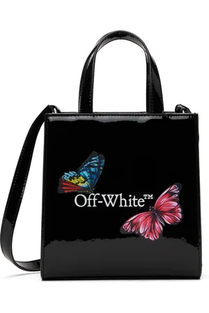 OFF-WHITE Kids Black Arrow Butterfly Mini Bag