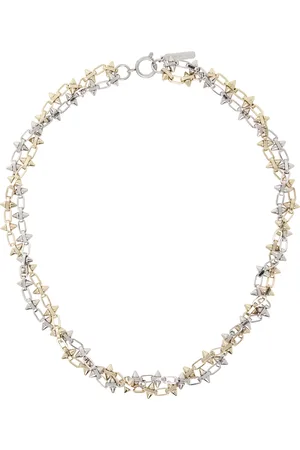 Justine Clenquet Gold & Silver Nomi Necklace