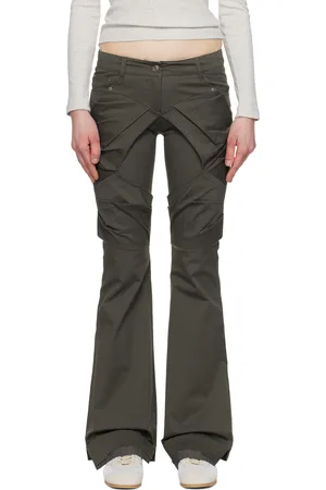 OPEN YY Gathered Bootcut Trousers