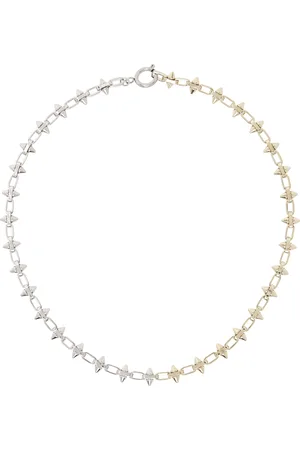Justine Clenquet Gold & Silver Paul Necklace