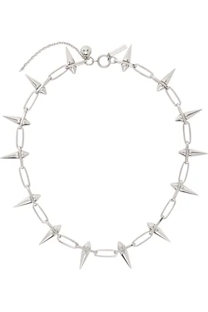 Justine Clenquet Silver James Necklace