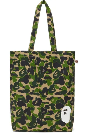 BAPE Khaki ABC Camo Tote