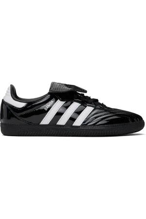 adidas Black Samba Long Tongue Sneakers