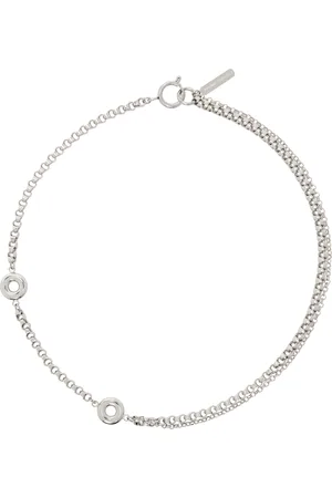 Justine Clenquet Silver Nelson Necklace