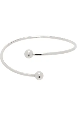 Justine Clenquet Silver Selma Arm Cuff