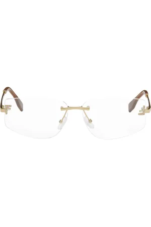 Fendi Gold First Crystal Glasses