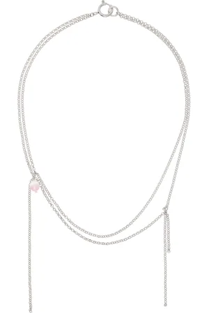 Justine Clenquet Silver Nikki Necklace