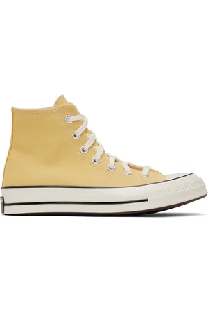 Converse Yellow Chuck 70 High Top Sneakers