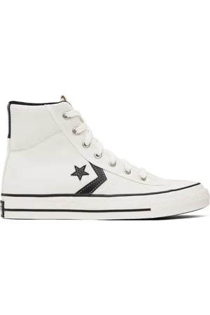 Converse White Star Player 76 High Top Sneakers