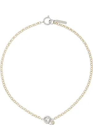 Justine Clenquet Gold & Silver Sinead Necklace