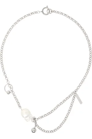 Justine Clenquet Silver Lauren Necklace
