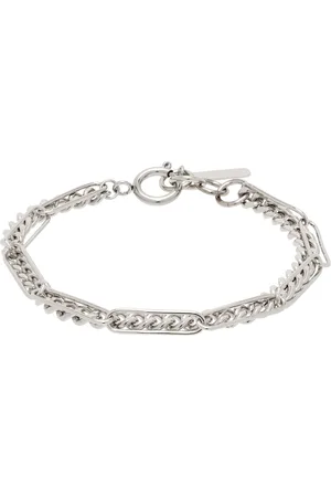 Justine Clenquet Silver Nico Bracelet