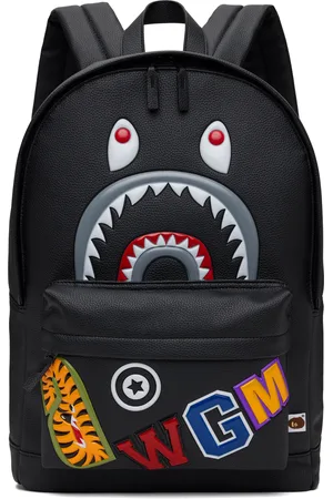 BAPE Black Shark Daypack Backpack