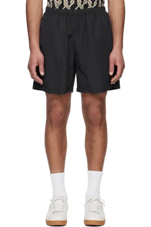 Fred Perry Black On Court Shorts