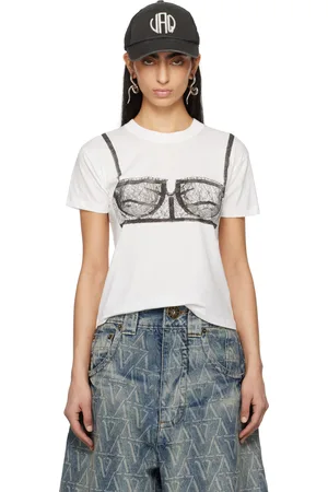 Vaquera White Bra T-shirt