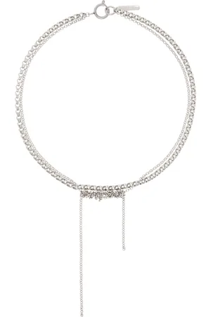 Justine Clenquet Silver Vera Necklace