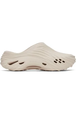 Crocs Beige Echo Wave Clogs