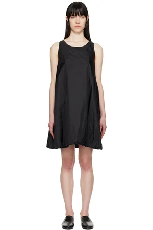 AMOMENTO Nylon Volume Minidress