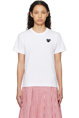 Comme des Garçons PLAY White Heart T-shirt