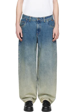DIME Blue Classic Baggy Jeans