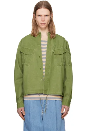Kenzo Green Paris Pocket Overshirt