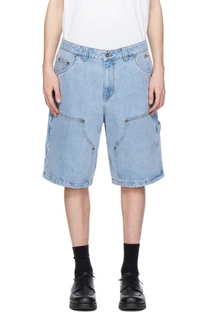 DIME Blue Carpenter Denim Shorts