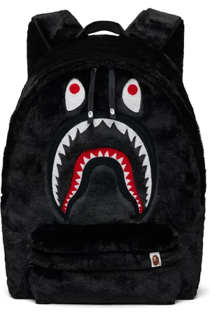 BAPE Shark Faux-Fur Daypack Backpack