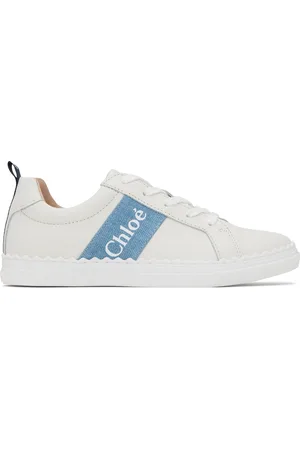 Chloé Kids Off-White Lauren Low-Top Sneakers