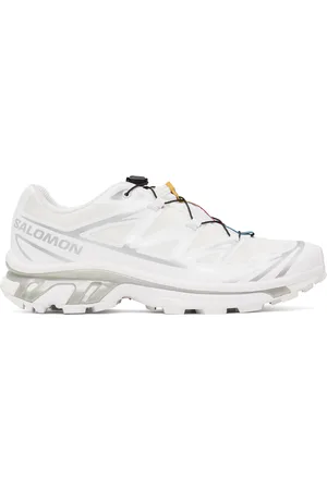 Salomon White XT-6 GORE-TEX Sneakers