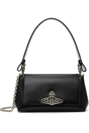 Vivienne Westwood Black Medium Hazel Bag