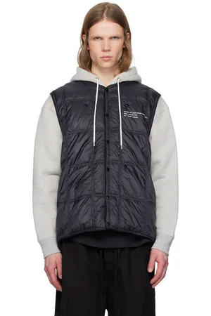 Moncler 7 Moncler FRGMT Hiroshi Fujiwara Navy Vaile Packable Down Vest
