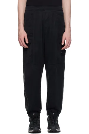 Stone Island Black Patch Cargo Pants