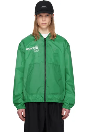 Moncler 7 Moncler FRGMT Hiroshi Fujiwara Green Ostria Bomber Jacket