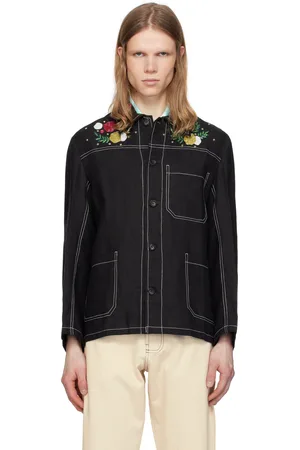 HARAGO Beadwork Double Stitch Jacket