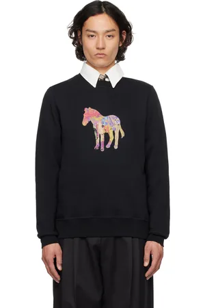 Paul Smith Black Craft Zebra Sweatshirt