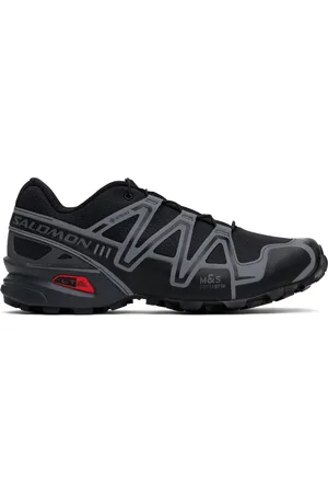 Salomon Black & Gray SPEEDCROSS 3 GORE-TEX Sneakers