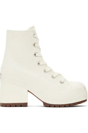 Converse White Chuck 70 De Luxe Heel High Top Sneakers