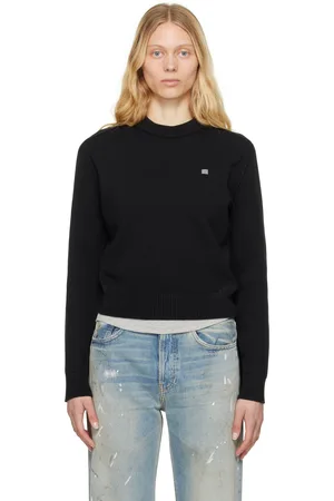 Acne Studios Black Cotton Sweater