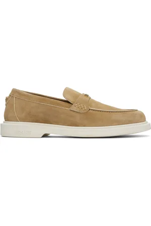 VERSACE Tan Suede 