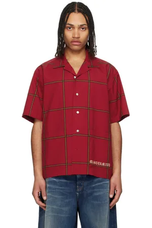 MASTERMIND JAPAN Windowpane Plaid Shirt