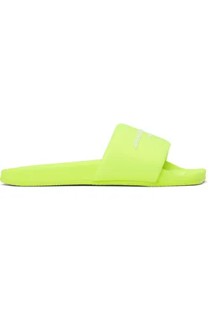 Alexander Wang Yellow AW Pool Slides