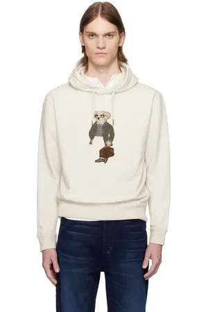 Ralph Lauren Off-White Polo Bear Hoodie