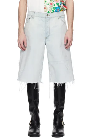 Cout de la Liberte Blue Zander Crispy Baggy Denim Shorts