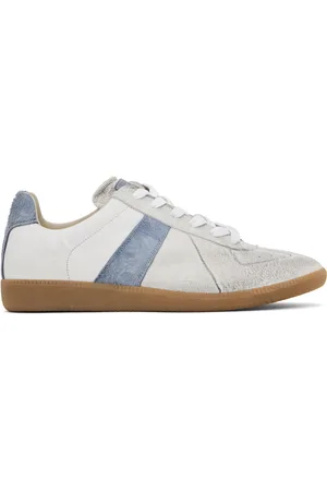 Maison Margiela Off-White & Blue Replica Sneakers